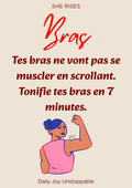 7 minutes pour travailler tes bras