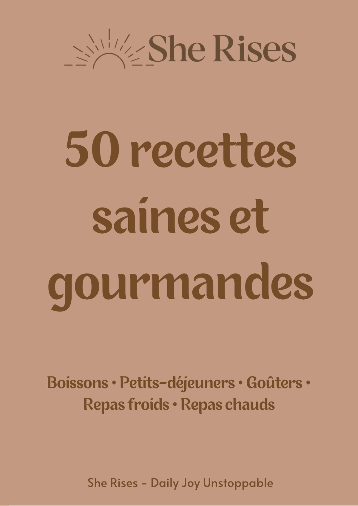 50 recettes saines et gourmandes