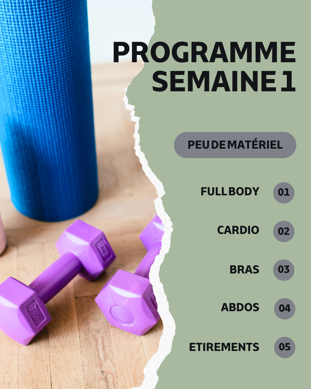 Ta semaine sportive - Programme