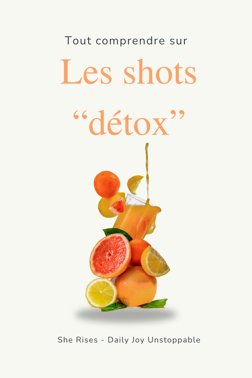 Tout comprendre sur les shots "détox"